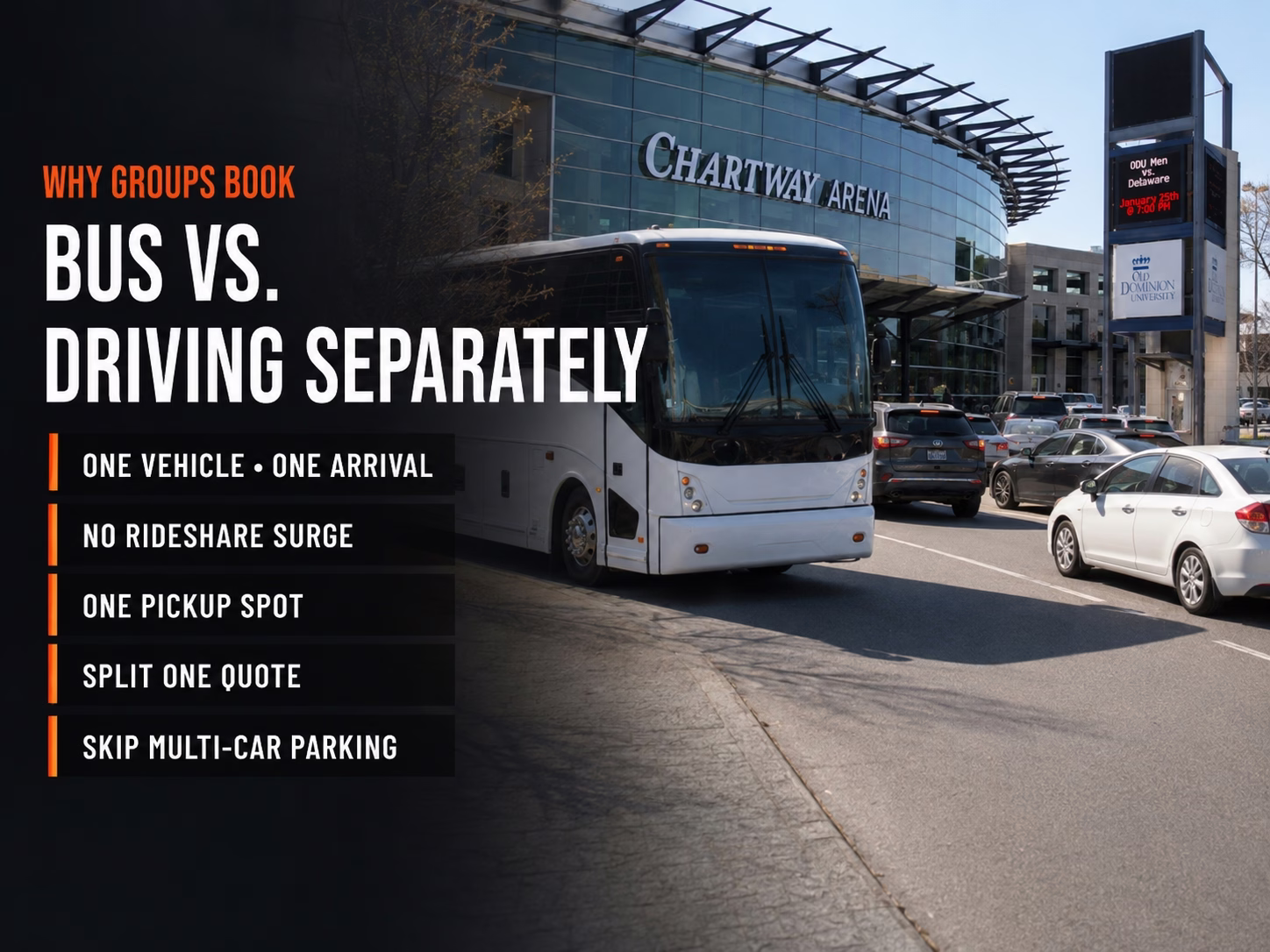 Blog Chartway Arena Bus Vs Driving