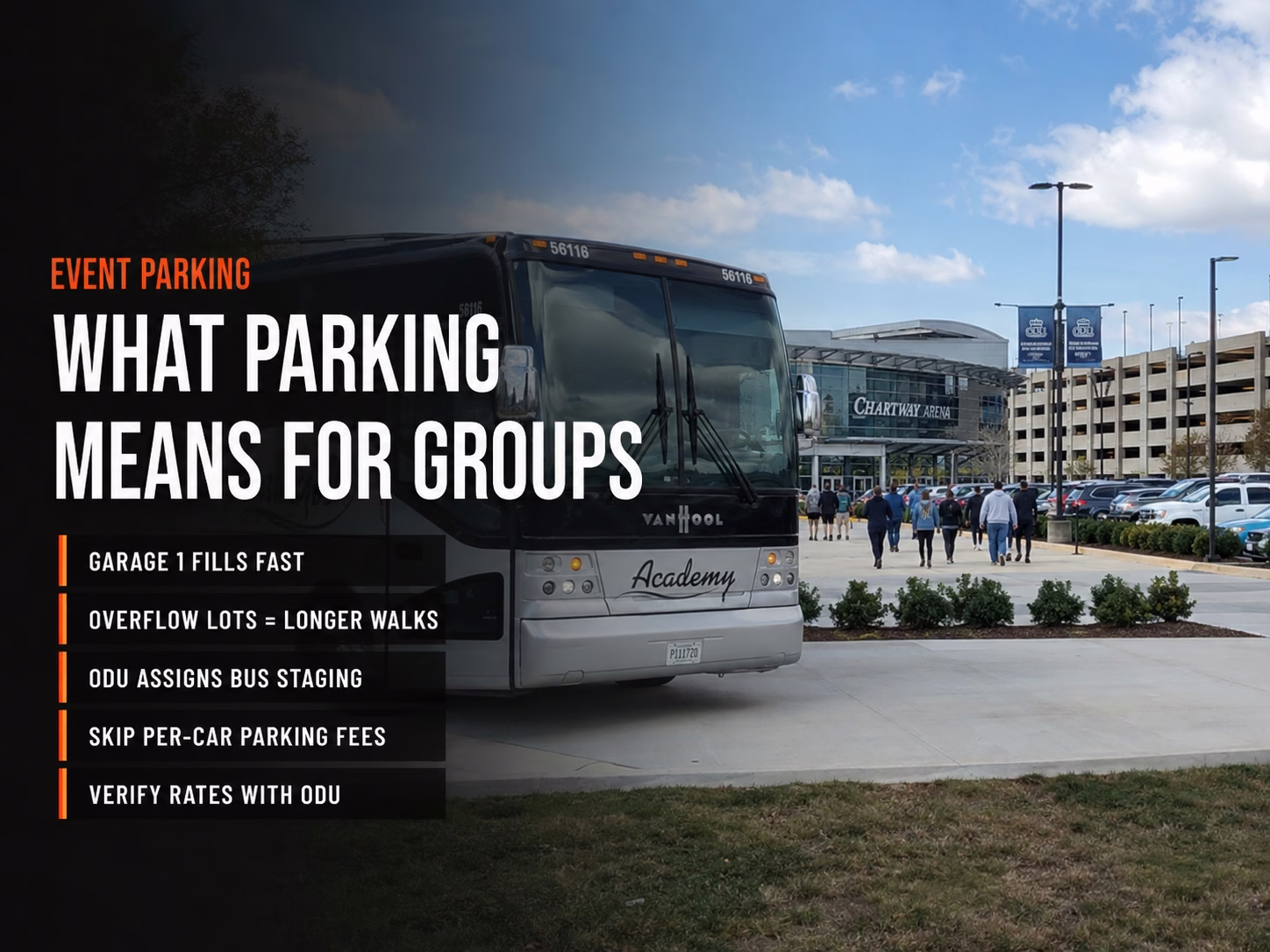 Blog Chartway Arena Event Parking