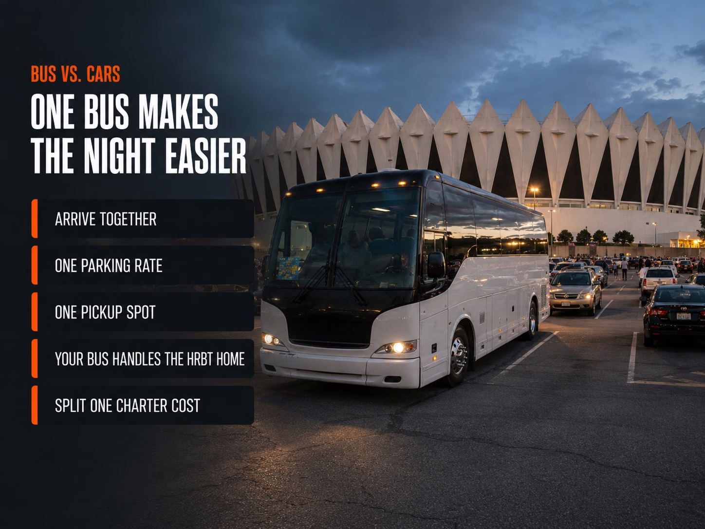Rent a Bus to Hampton Coliseum