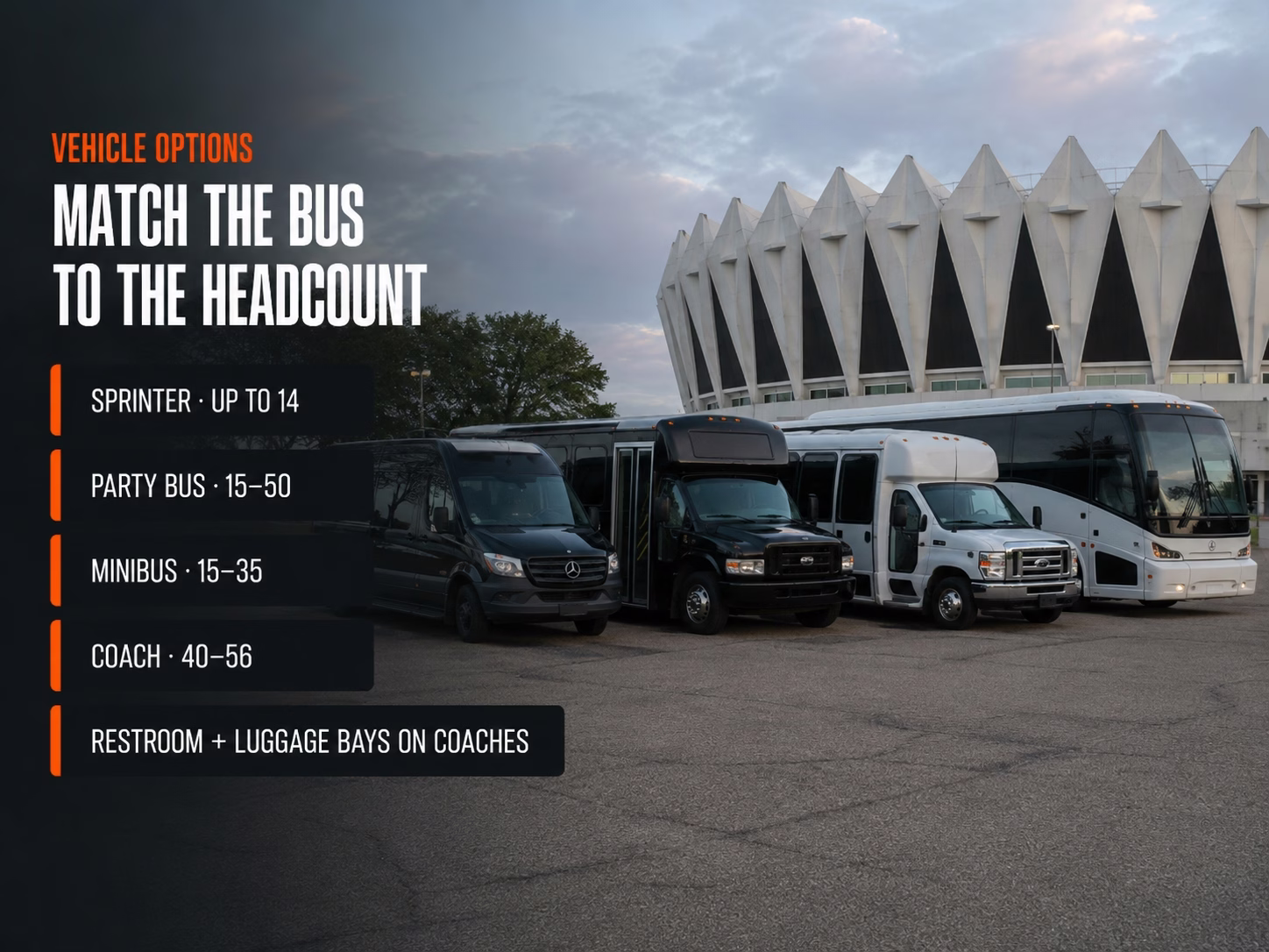 Blog Hampton Coliseum Vehicle Options