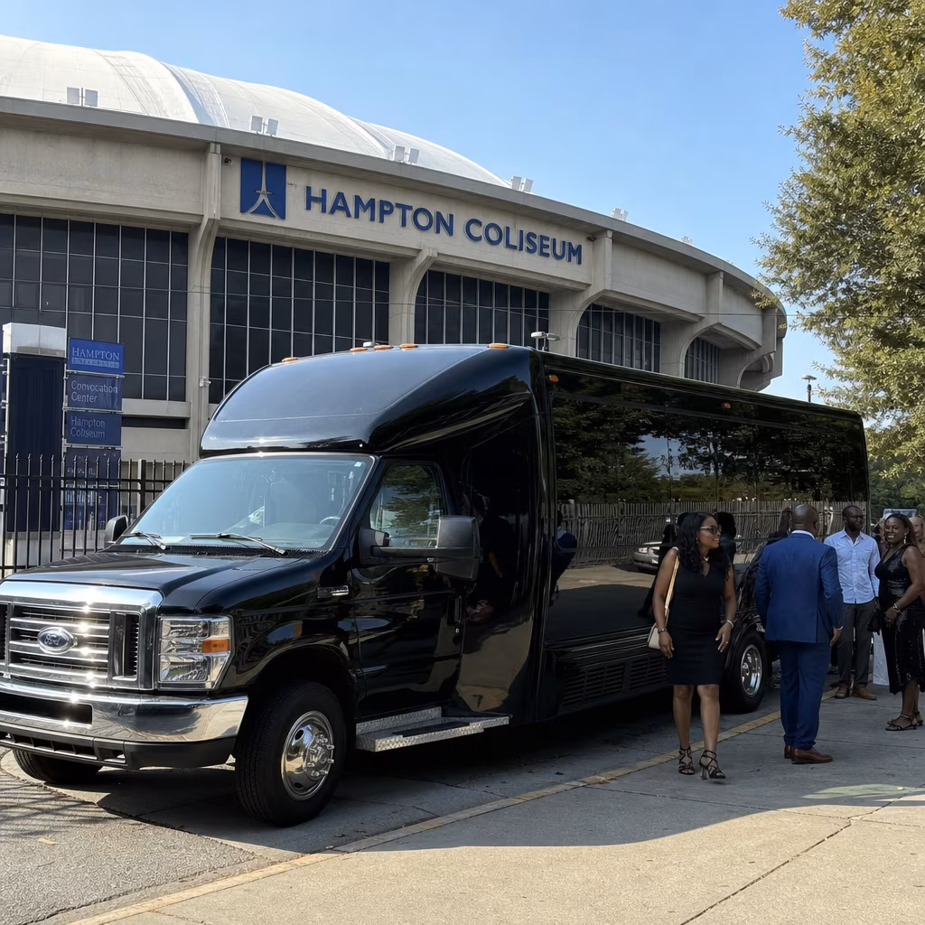 Rent a Bus to Hampton Coliseum