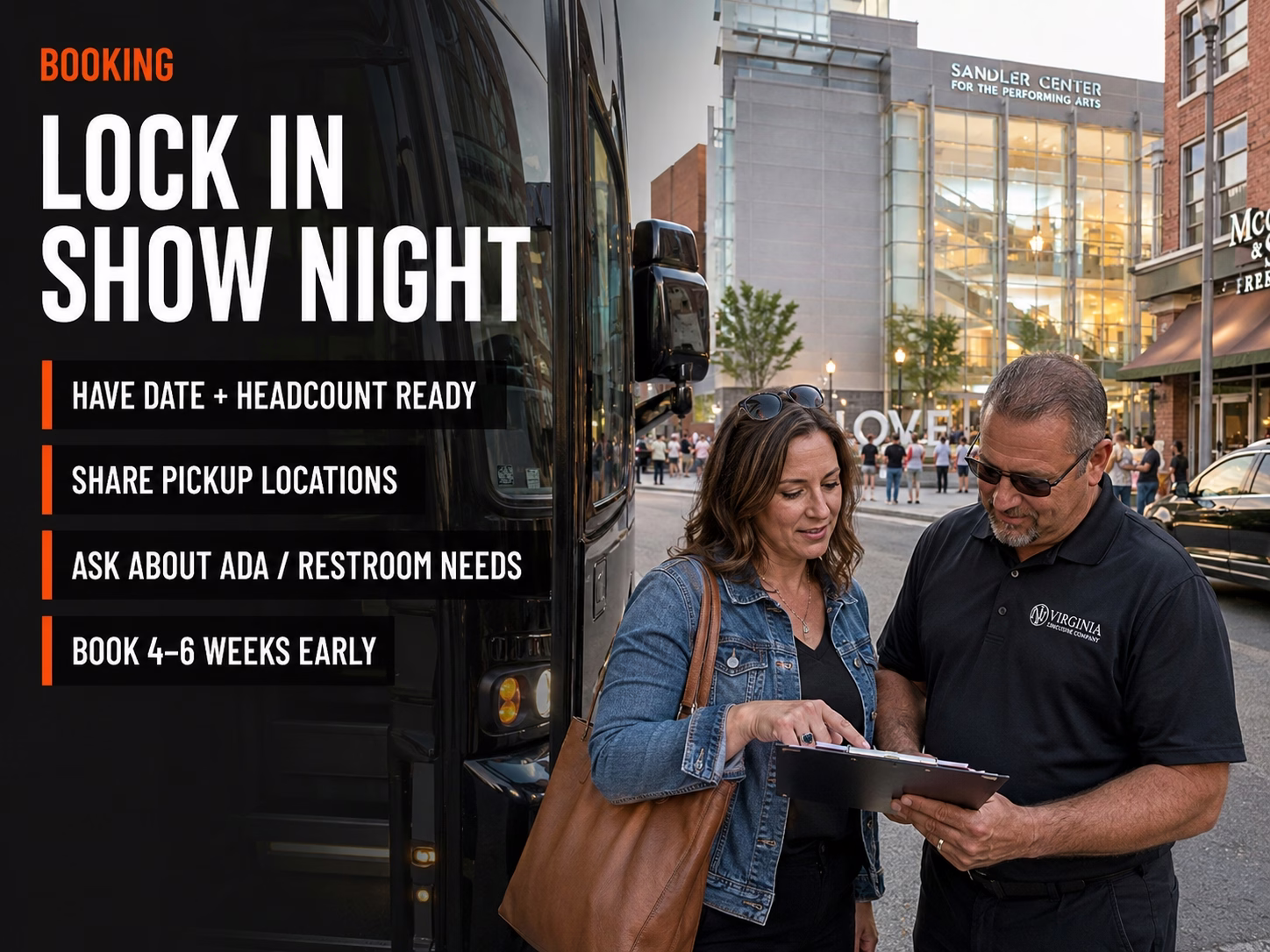 Blog Sandler Center Booking