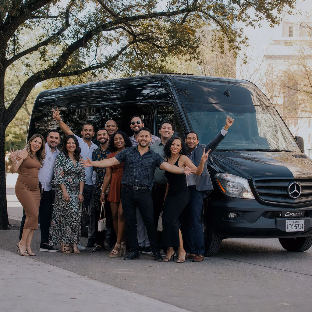 Birthday party bus