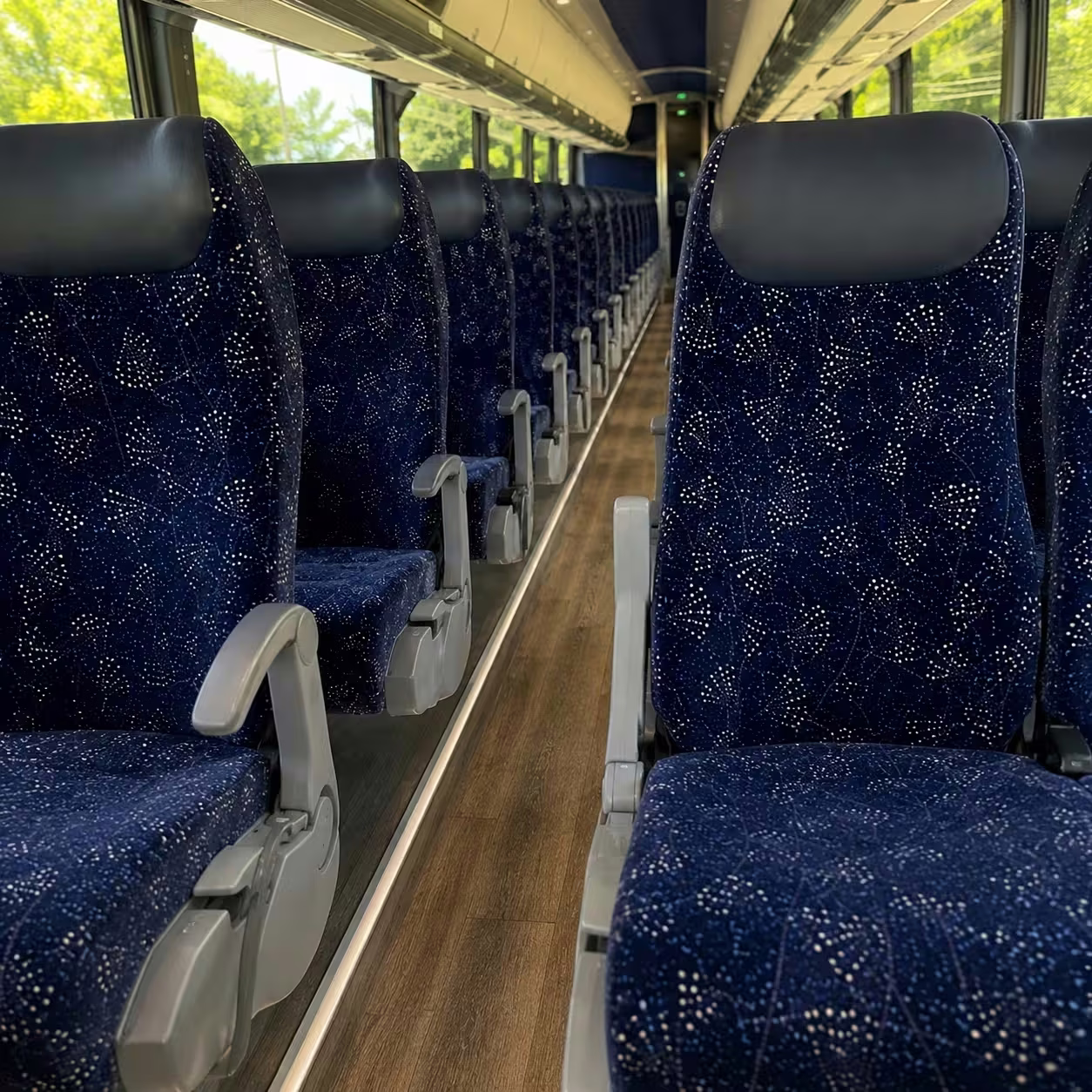 Charter Bus Seats
