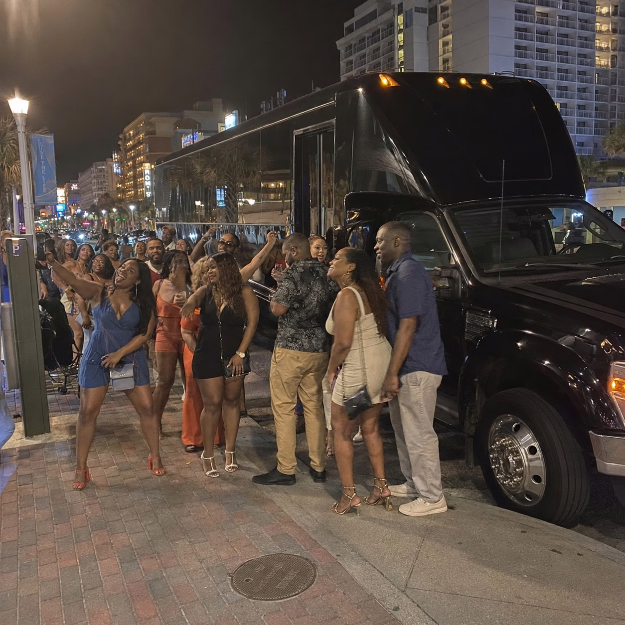 Birthday party bus birthday party bus party bus exterior group birthday 4 in Hampton Roads