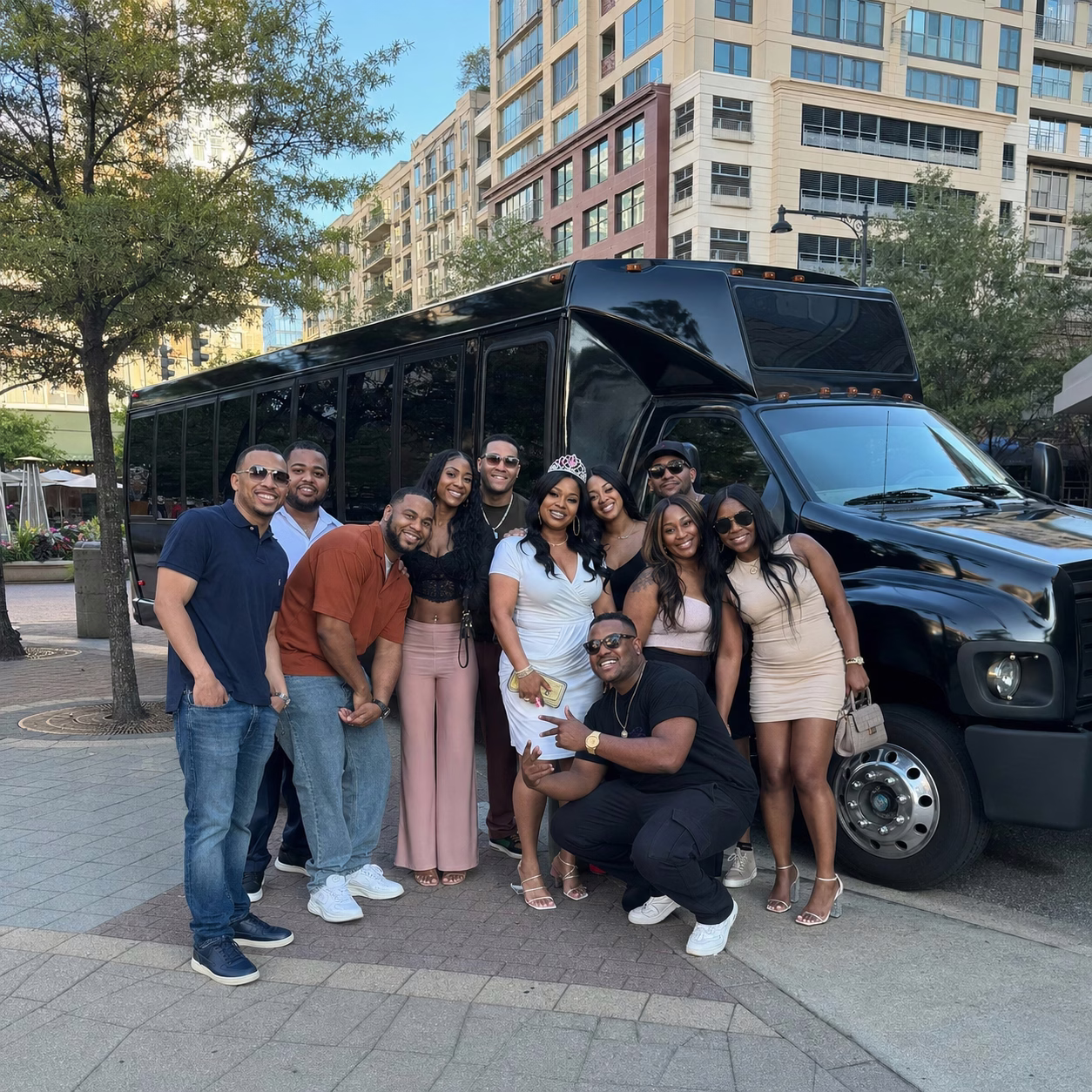 Birthday party bus birthday party bus party bus exterior group birthday in Hampton Roads